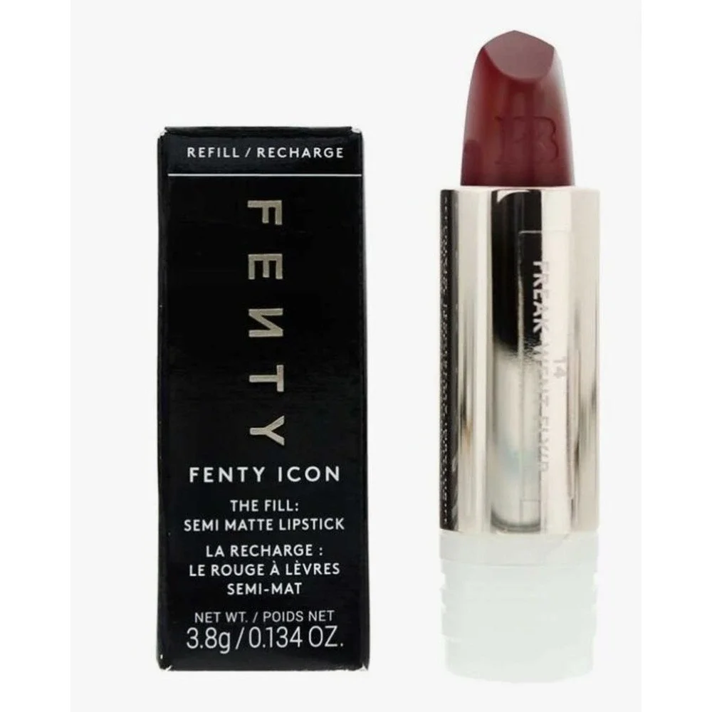 NEW Fenty Icon Refill/Recharge The Fill Semi Matte Lipstick 14 Freak-Went Fly'r